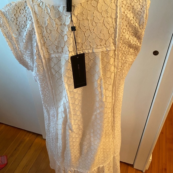 White lace Harlow BCBG dress S - Picture 6 of 11